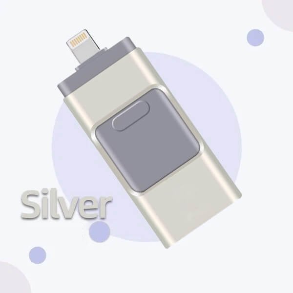 4 In 1 High Speed USB Flash Drive For iPhone. iPad. Android. PC & More Devices