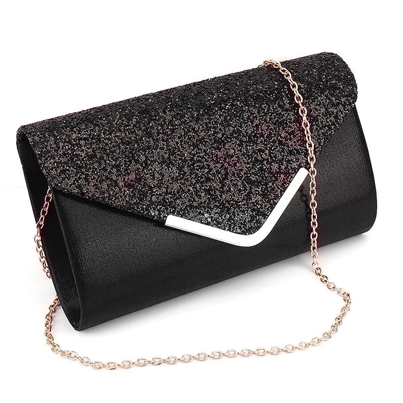 Pu Leather Solid Color Square Evening Bags