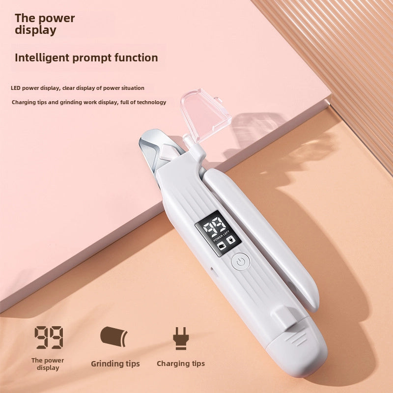Current Two-in-one Cat Dog Nail Clippers Pet Electric Nail Grinder Animal Multi-function Nail Clippers