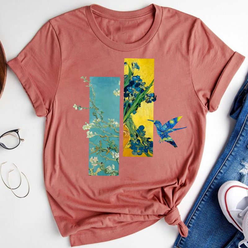 Hummingbird Art Teacher T-Shirt