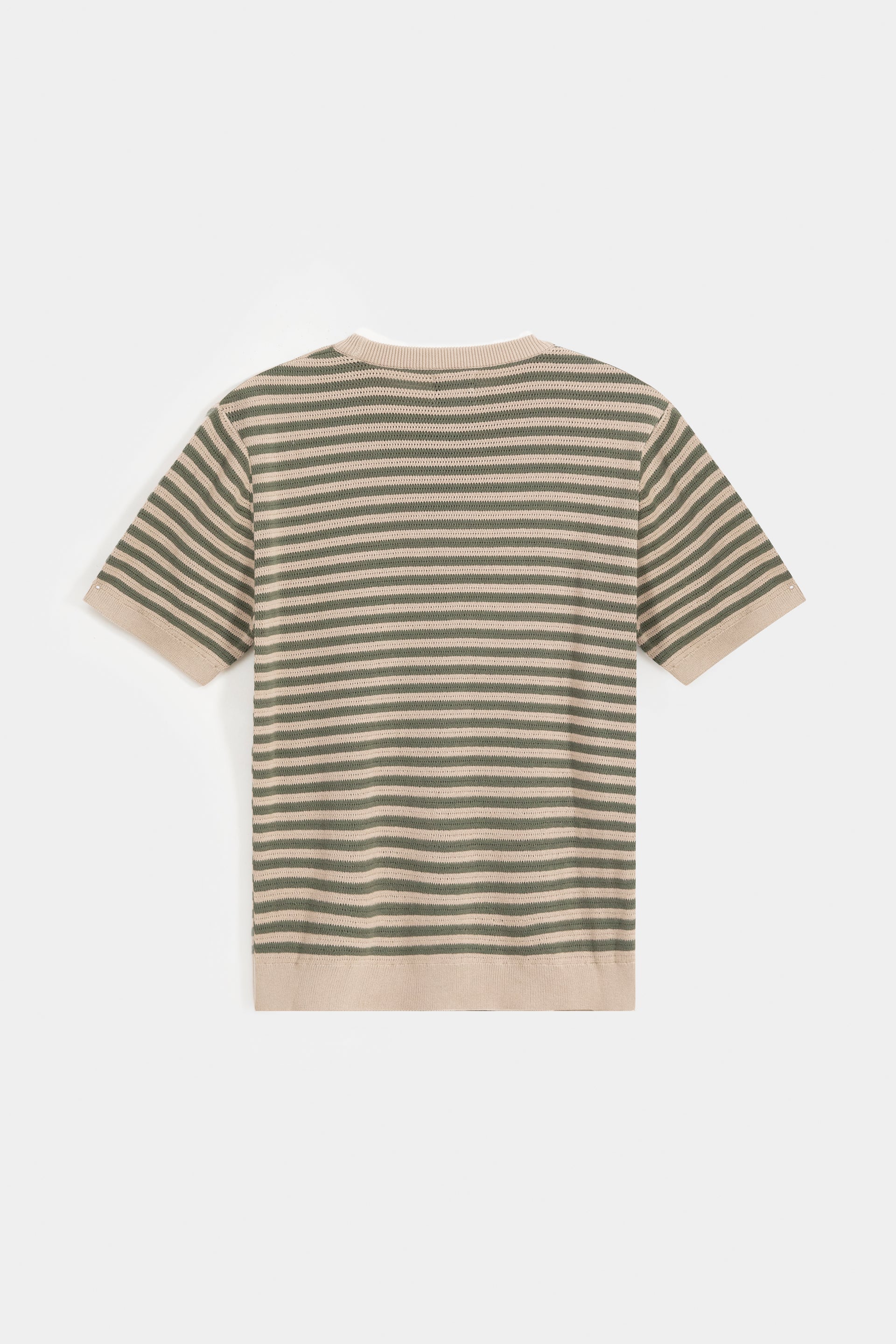 Knitted Striped T-shirt