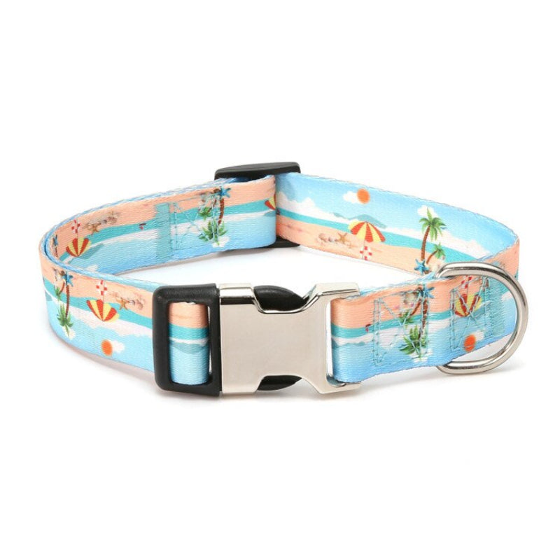 Printed Adjustable Pet Collar