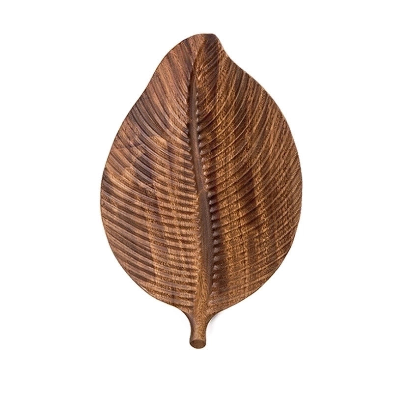 Pastoral Plant Wood Plate 1 Piece