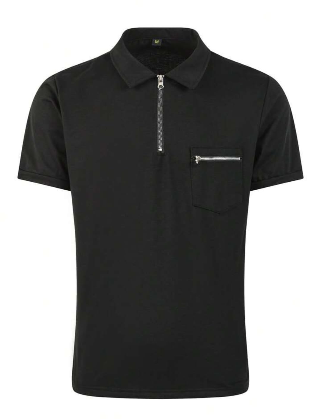 MEN ZIP POCKET POLO SHIRT
