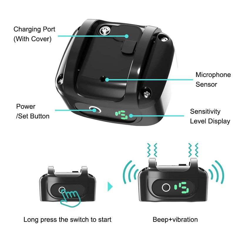Pet Dogs USB Ultrasonic Anti Bark Device