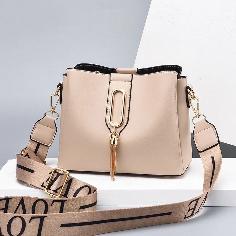 Women's Medium All Seasons Pu Leather Fashion Shoulder Bag
