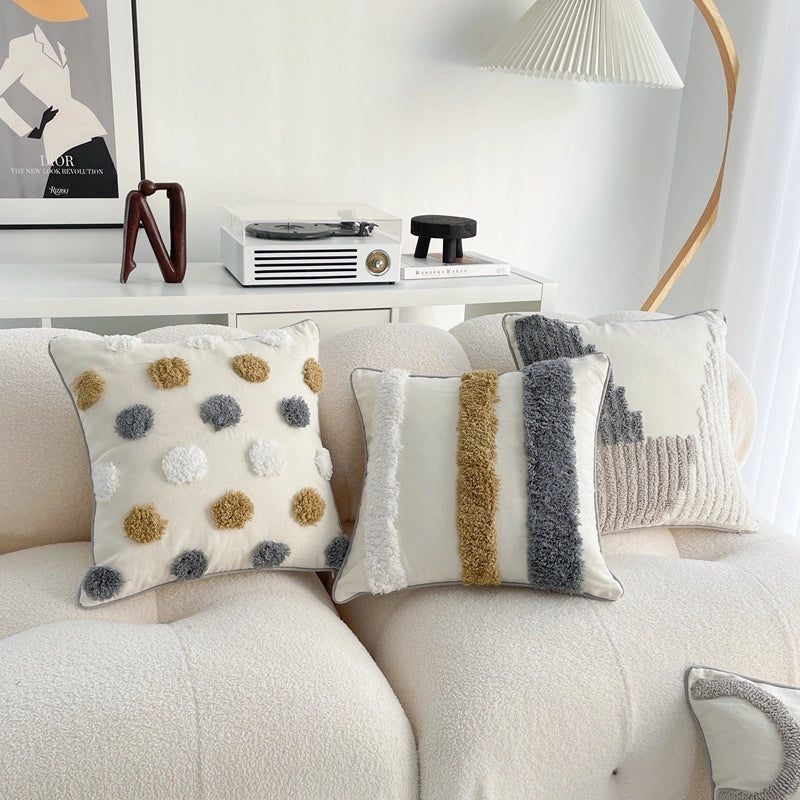 Casual Geometric Stripe Cotton And Linen Pillow Cases Couch & Sofa Decor