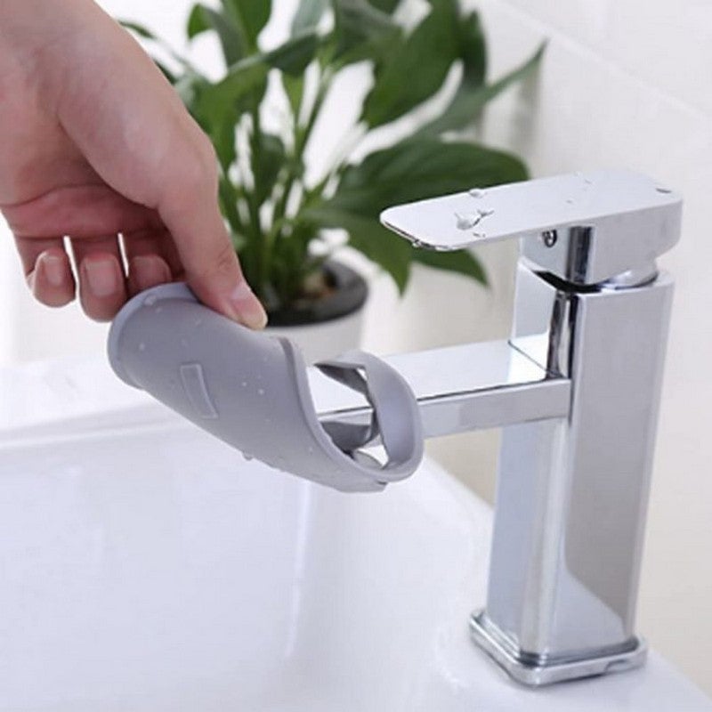 Silicone Duck Mouth Shaped Bathroom Tap Extender Splash-Proof For Baby Faucets Sink Hand Washing