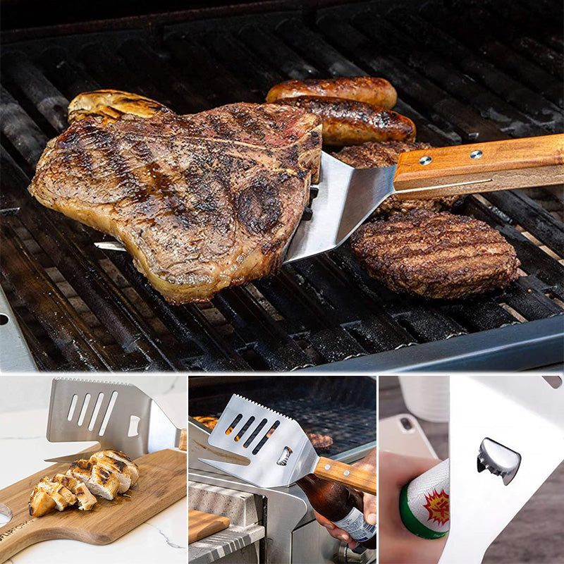 5-In-1 Grill Spatula Fork With Knife