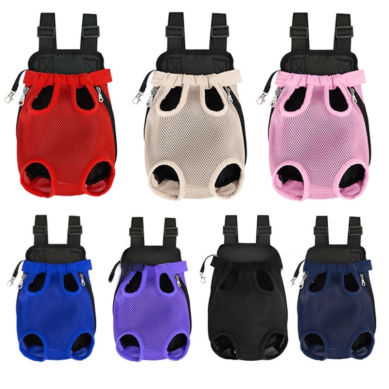 Pet Portable Chest Bag Out Of Pet Cat Bag Dog Mesh Breathable Comfortable Shoulder Pet Bag
