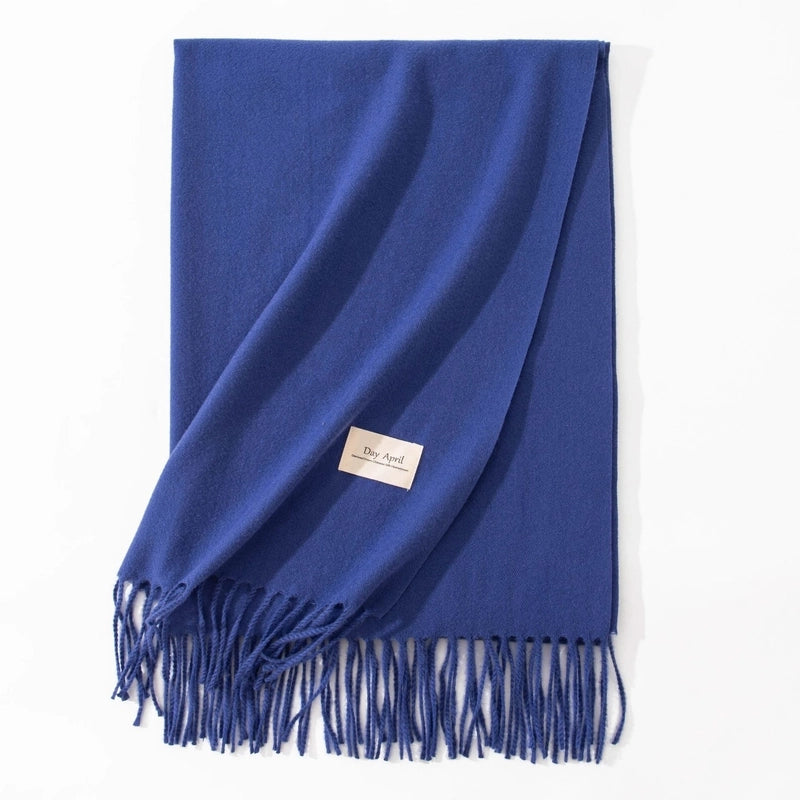 Scarf Winter Warm Windproof Shawl Women's High-end  Women's Cashmere Scarf