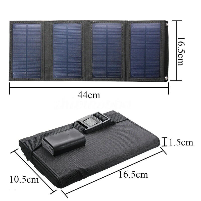 Przenony panel soneczny z portem USB 20W5V