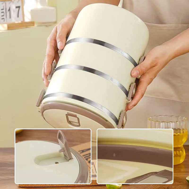 Stainless Steel Insulated Multi-Layer Lunch Box