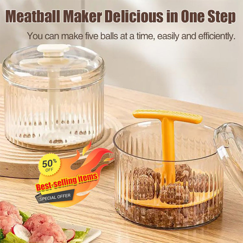 New Year's Special 50% Off 🔥 Transparent Meatball Maker