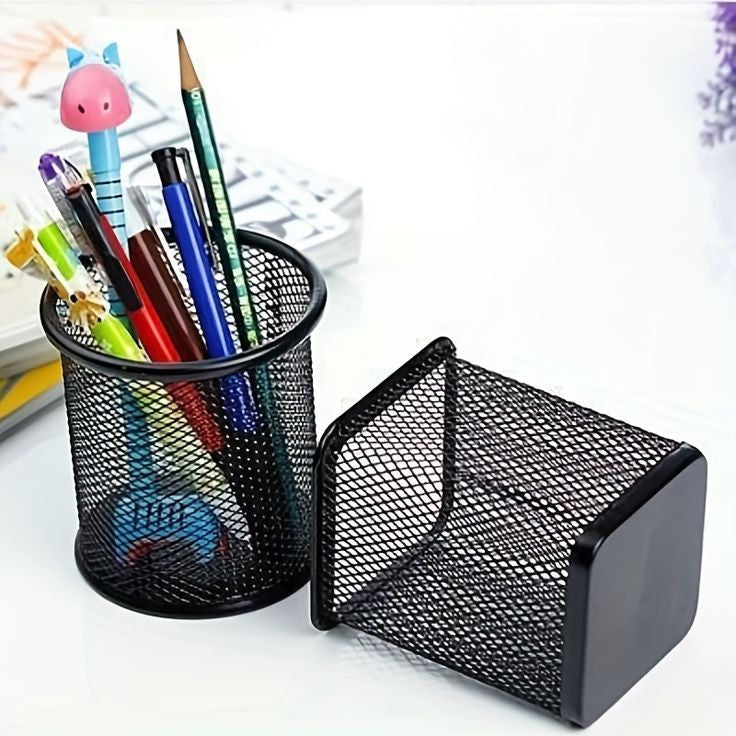 METAL MESH PEN HOLDER