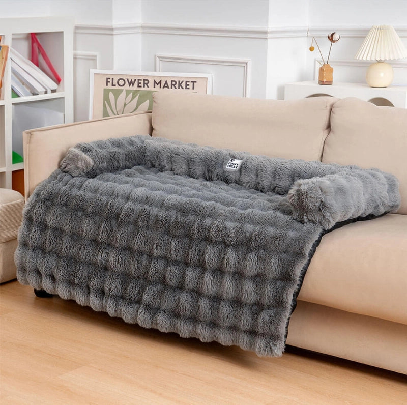 Minimalist Classic Style Cloth Solid Color Pet Bed