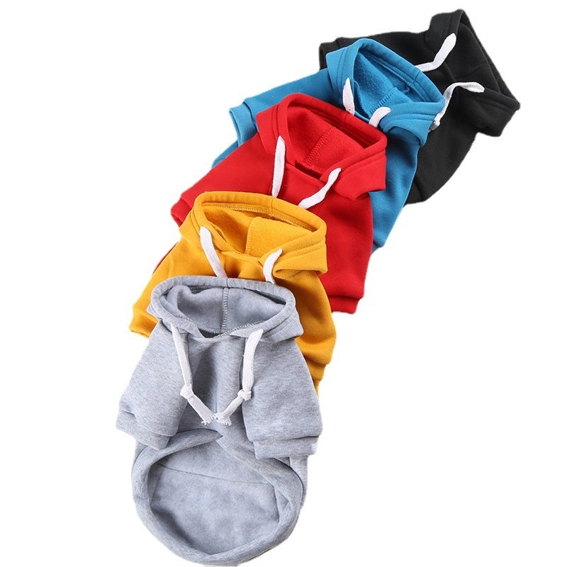 Autumn And Winter Small. Medium And Large Dog Zipper Pocket Dog Dog Clothes Cat Sweater Teddy Bo Meifa Pet Supplies