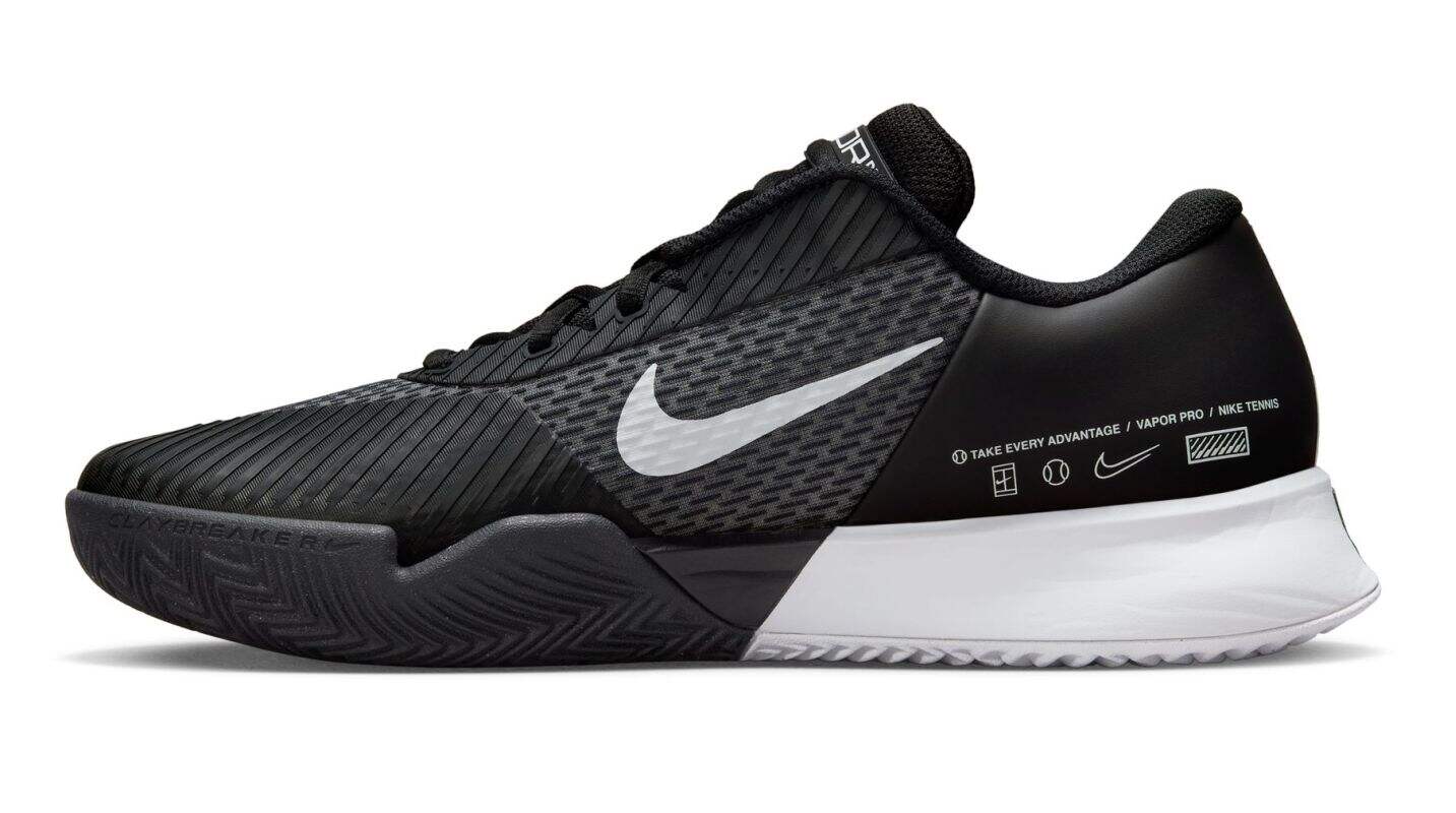 Zapatos de hombre Nike Zoom Vapor Pro 2 Clay - negro/blanco