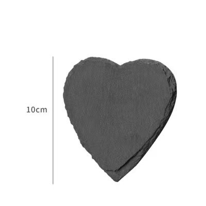 Slate Dinner Plate Dessert Sushi Plate Western Food Black Slate Plate Tableware Flat Plate Barbecue Steak Plate
