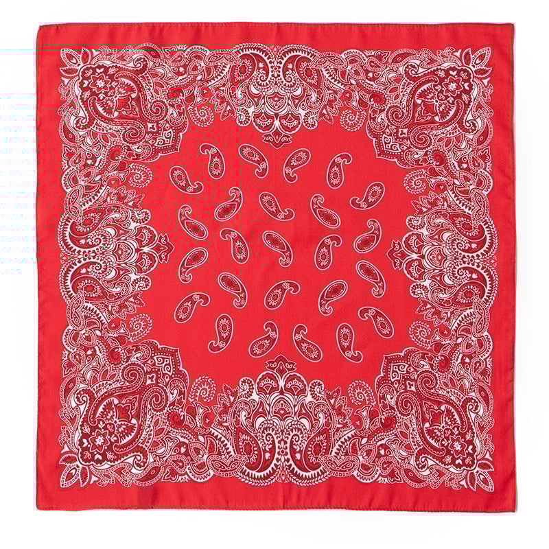 Women's Elegant Four Leaf Clover Polka Dots Flower Silk Silk Scarf