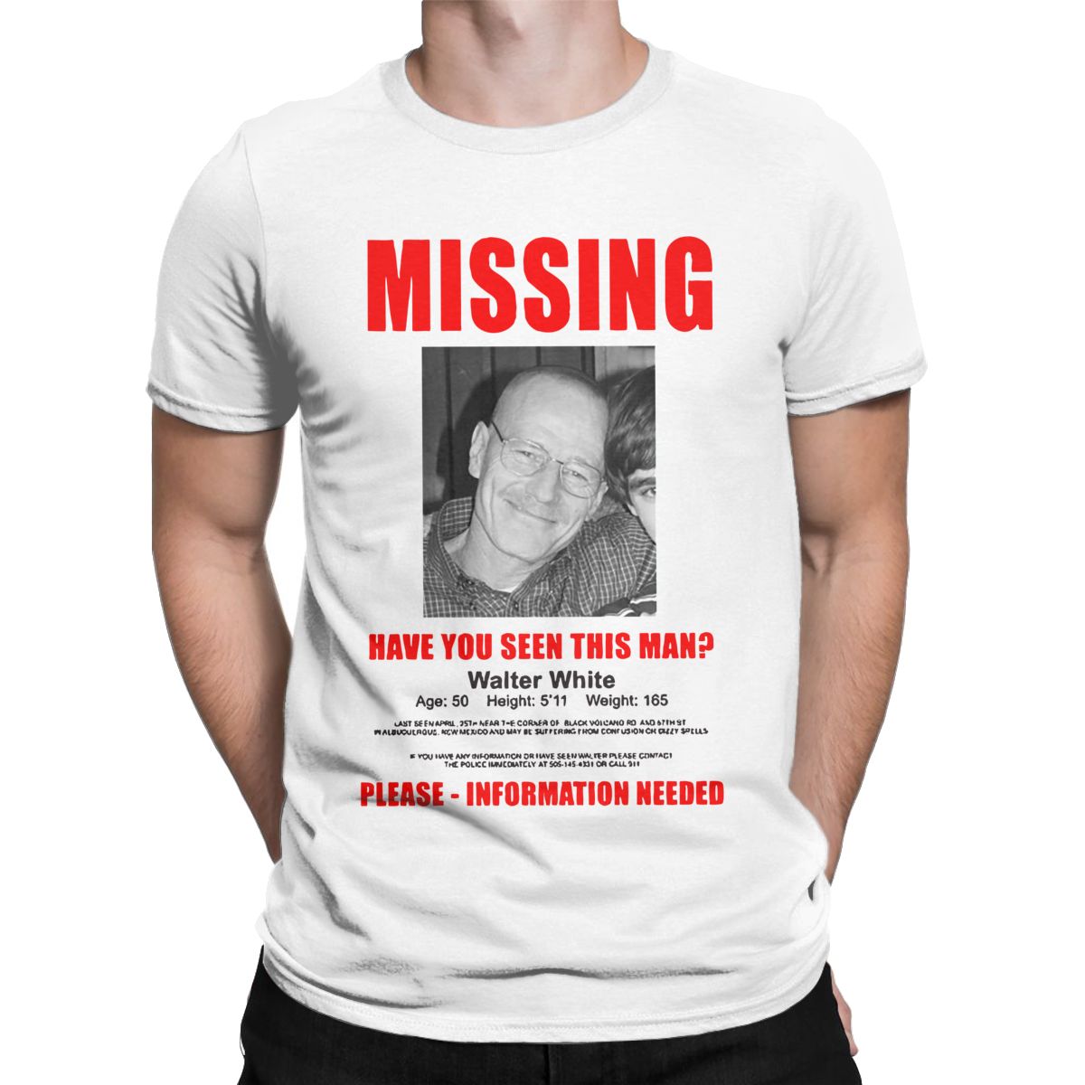 Walter White Missing Tee