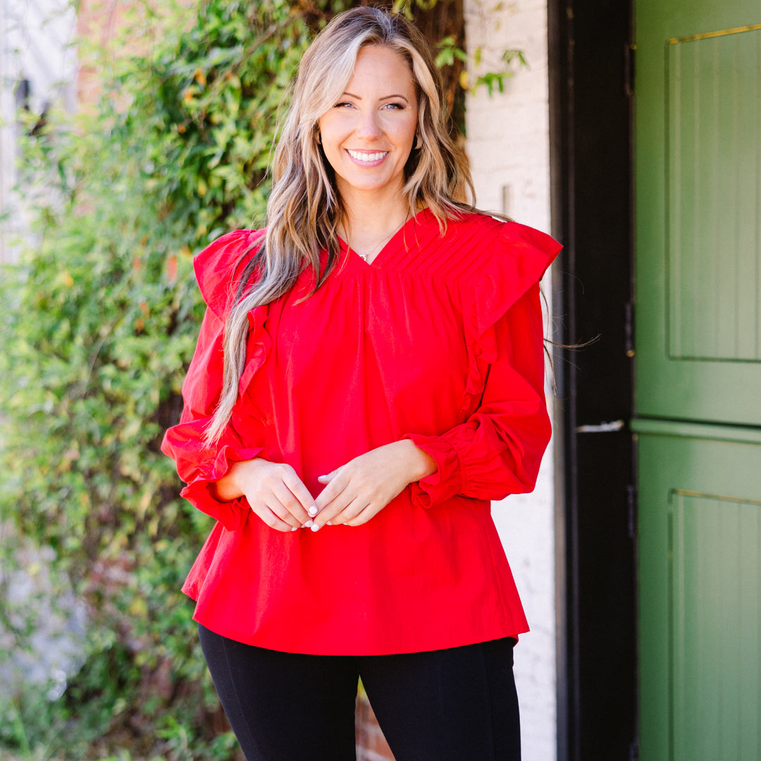 Flutter About Top. Red