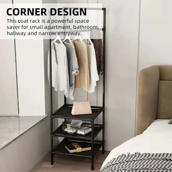 Attachable Wall Corner Rack