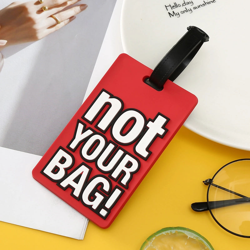 PVC Letter Luggage Tag