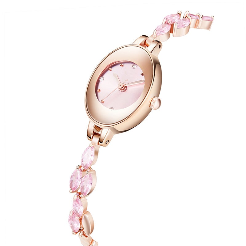💥Hot Sale✨Womne's Colored Zircon Bracelet Watch