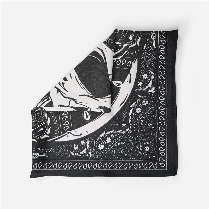 Unisex Hip-Hop Punk Skull Polyester Bandanas