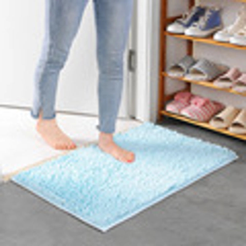 Floor Mats Chenille Floor Mats Bedroom Kitchen Living Room Carpet Bathroom Door Absorbent Anti-Slip Floor Mats Foot Mats
