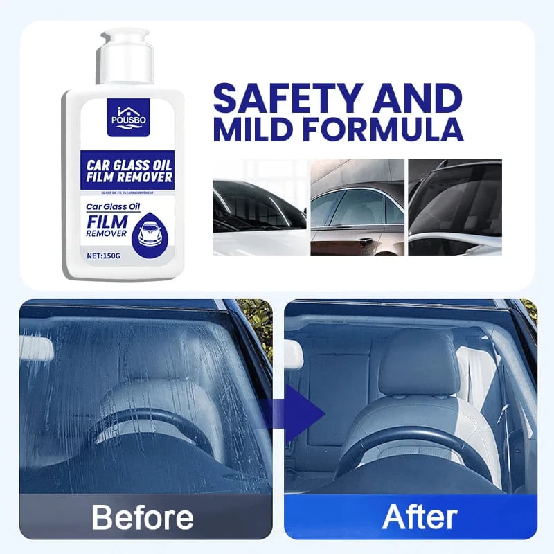 Car Glass Oil Film Remover