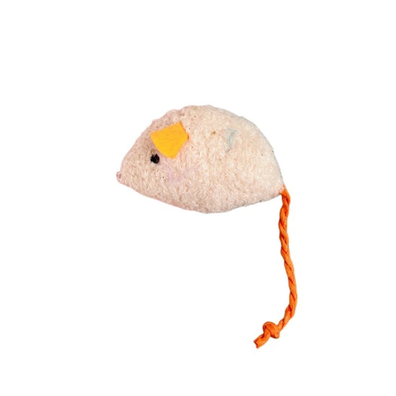 Pet Supplies Simulation Plush Mouse Doll Set Feather Mouse Scratch-resistant Bite Molar Cat Toy