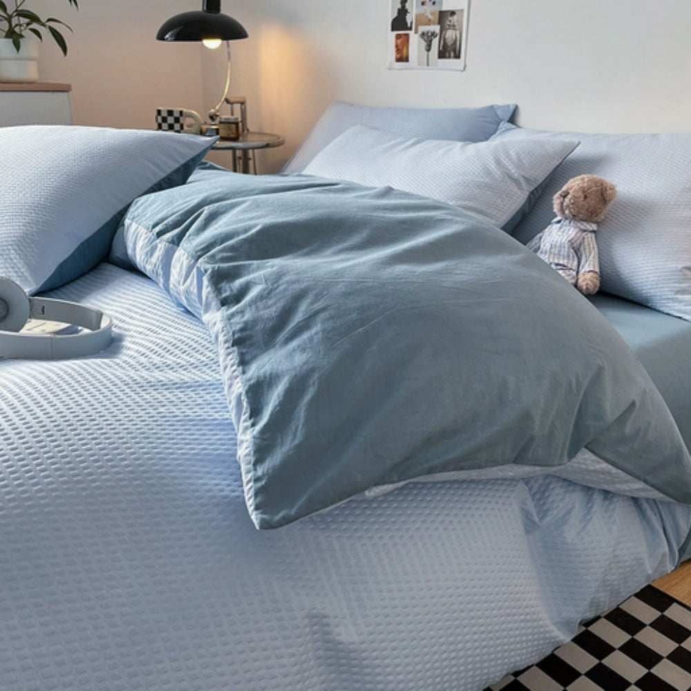 Beaumont Ultra-Soft Waffle Quilt Set | 3pcs Set