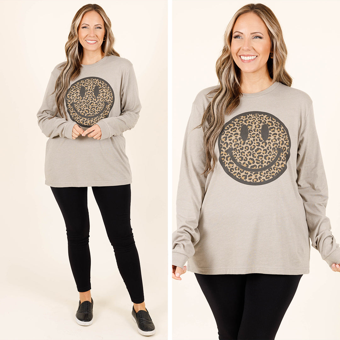 Smiley Face Top. Heather Stone