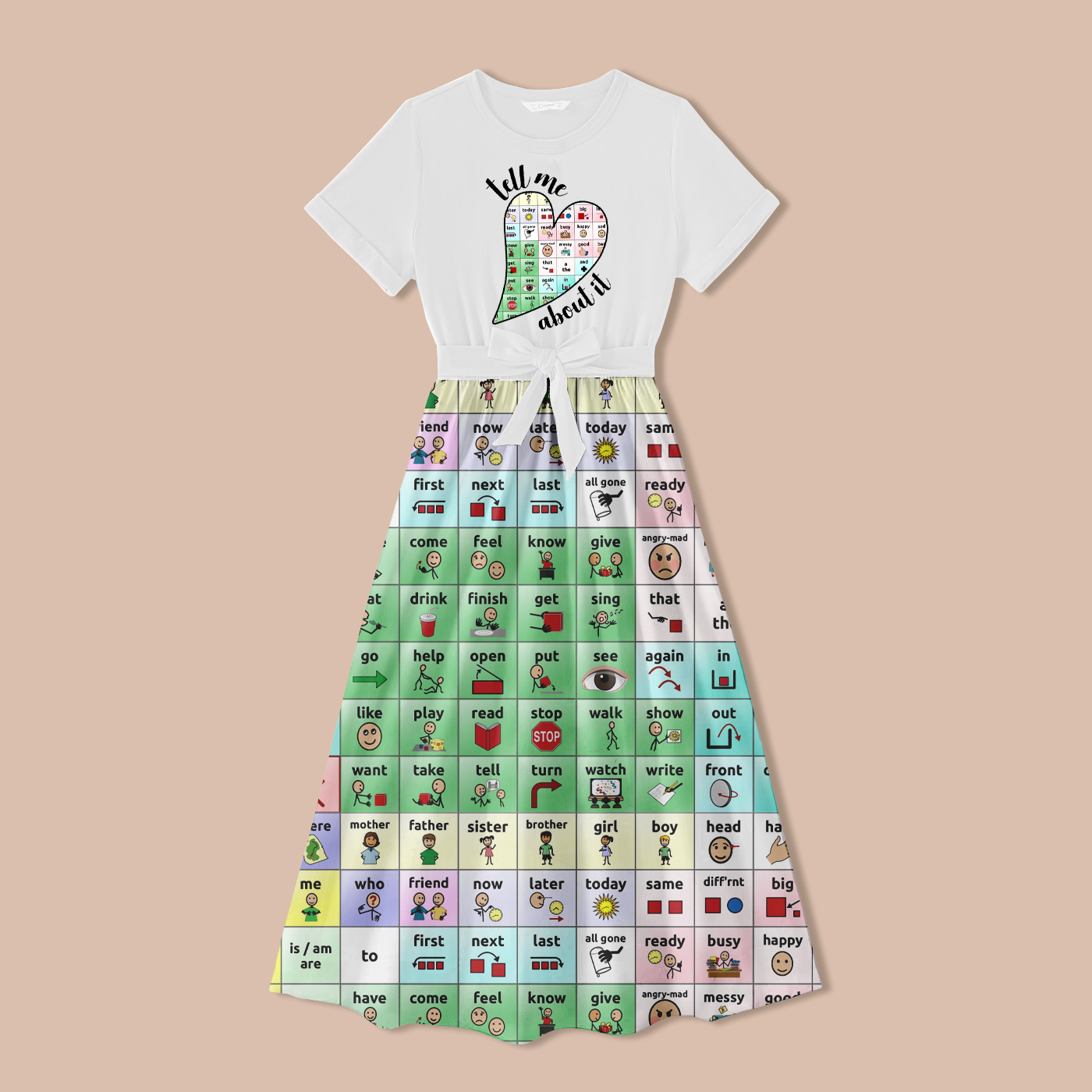 Tell Me About It Teacher One Piece Dress