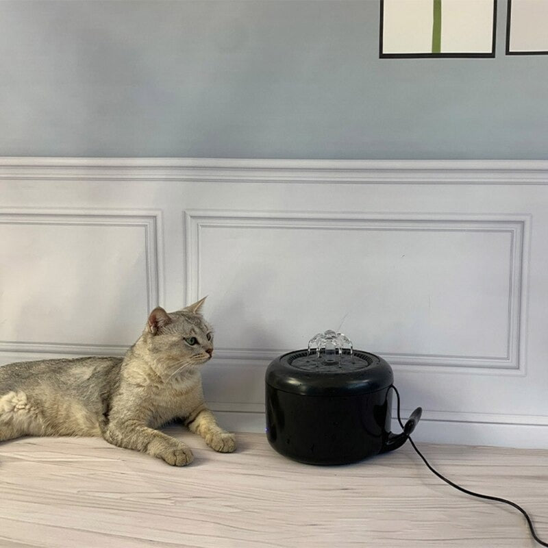 Whale Shape Cat Fountain