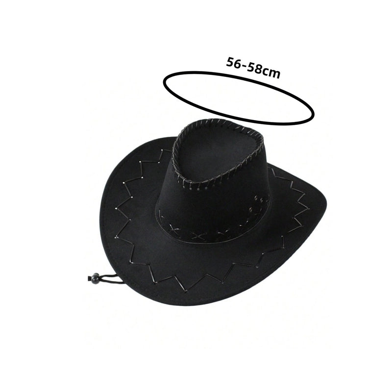 Unisex Vintage Style Tropical Pastoral Solid Color Big Eaves Floppy Hat