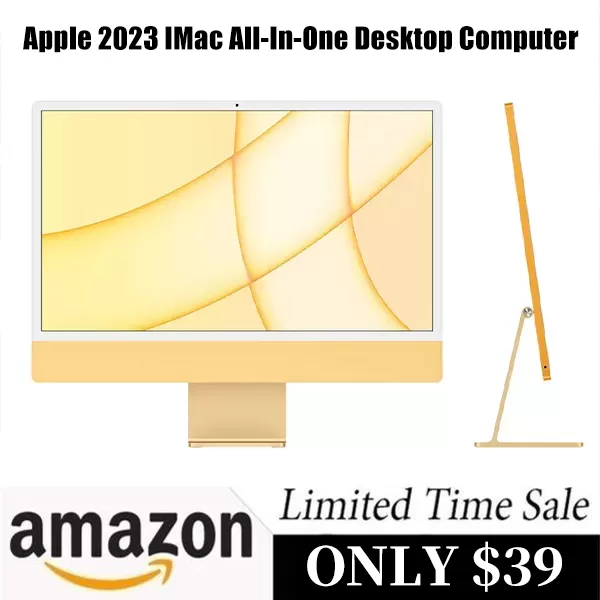 Apple 2023 iMac All-in-One Desktop Computer with M3 chip - 24-inch