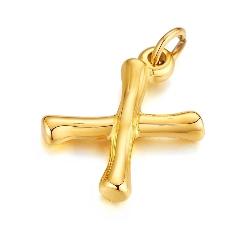 Fashion Letter 201 Stainless Steel 18K Gold Plated Polishing Plating Stainless Steel Necklaces
