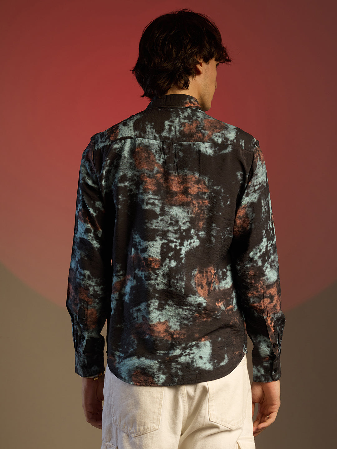 Contrast Dab Shirt
