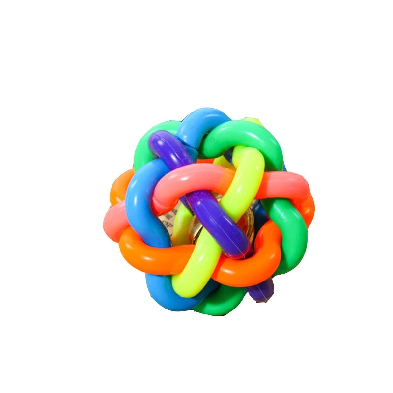Fashion Pet Toy Color Sounding Ball