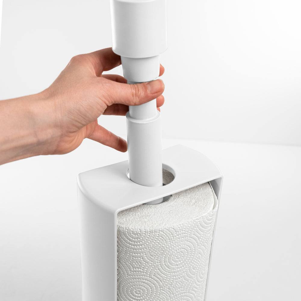 Stop Roll Paper Towel Holder - Arctic White