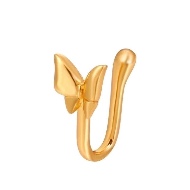 Nose Rings & Studs Retro Animal Copper Plating