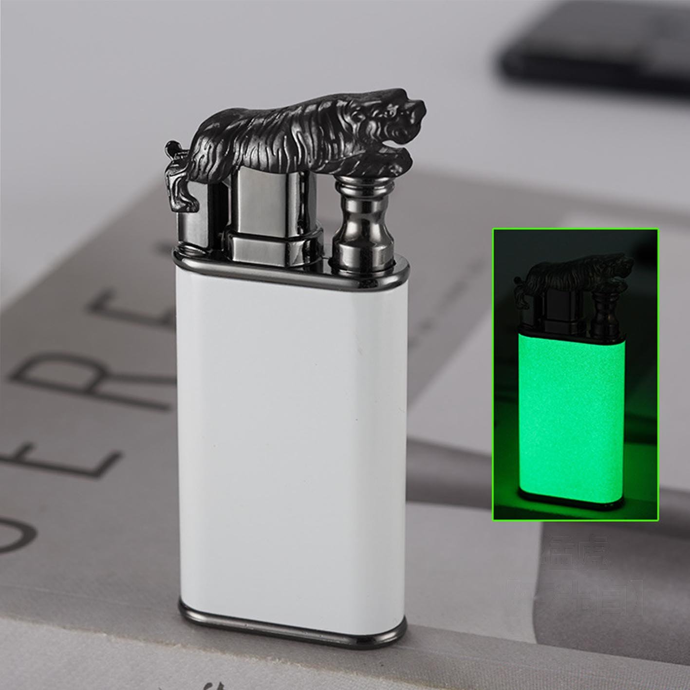 🔥  49% OFF🔥Double fire switch direct punch metal lighter