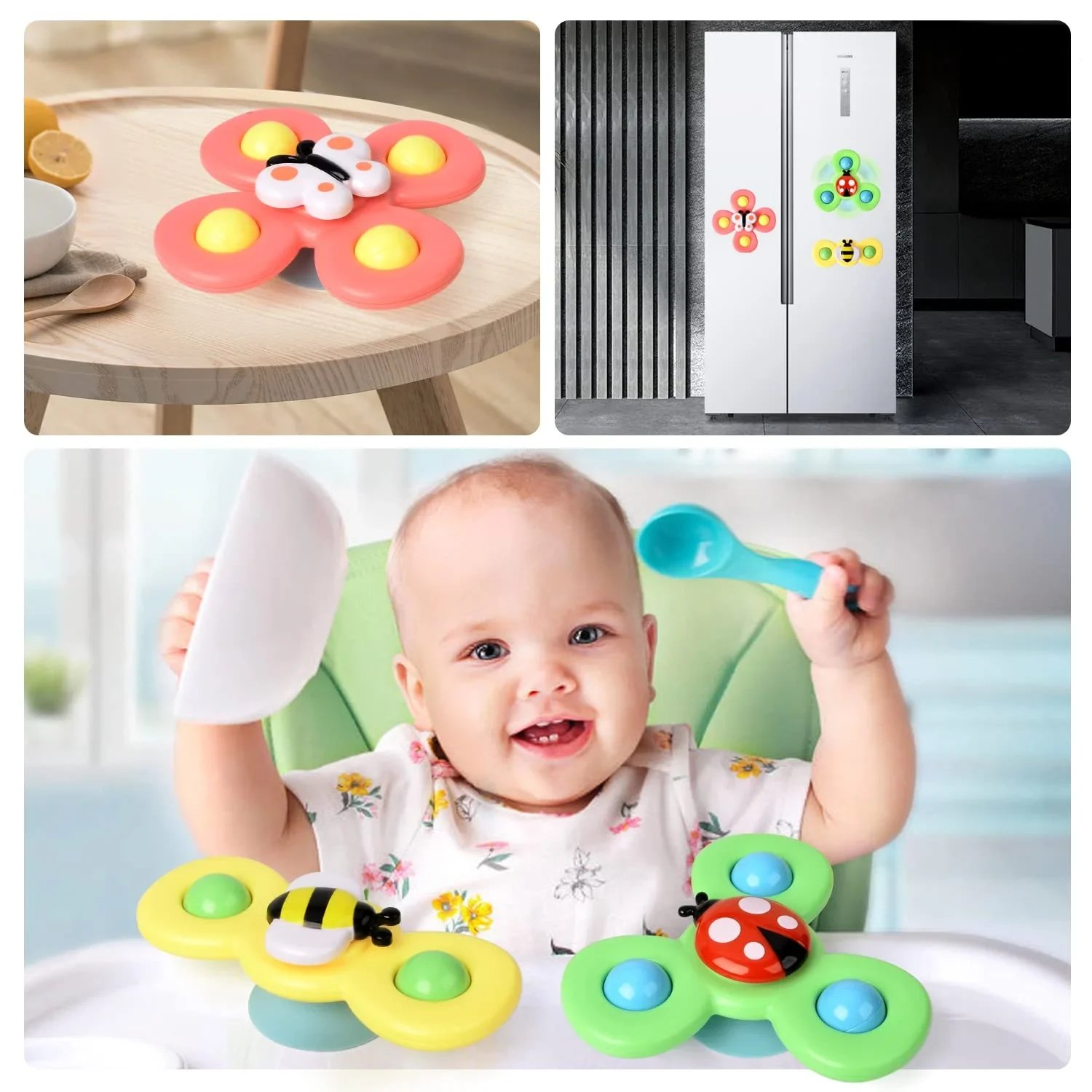 🔥Last Day Promotion -Suction cup spinner toys