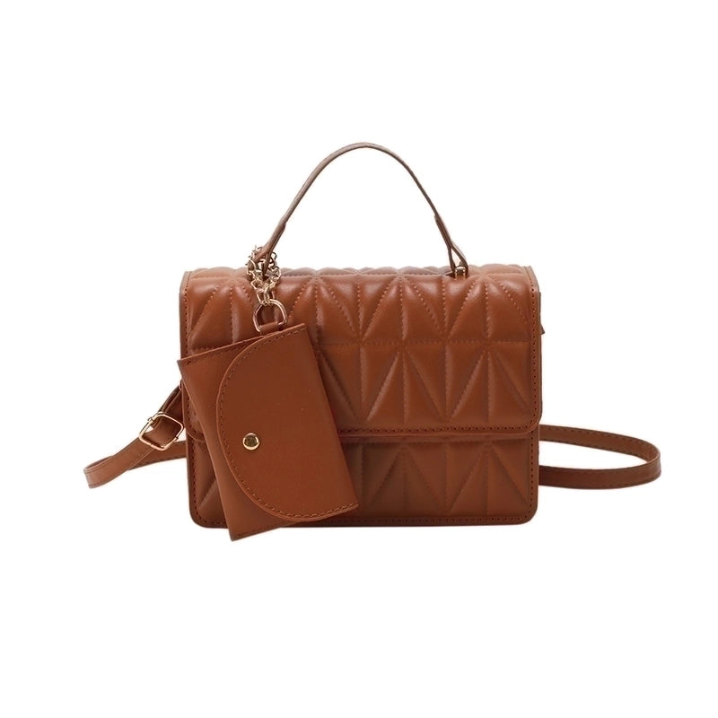 3 Pieces Women'S All Seasons Pu Leather Elegant Handbag
