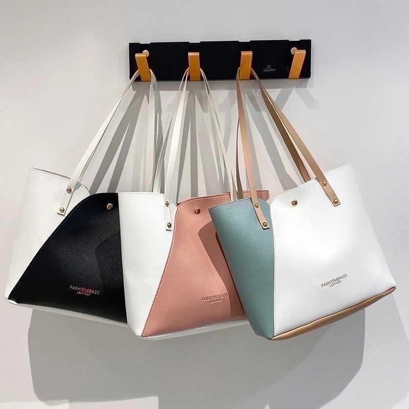 Women's Large All Seasons Pu Leather Fashion Tote Bag