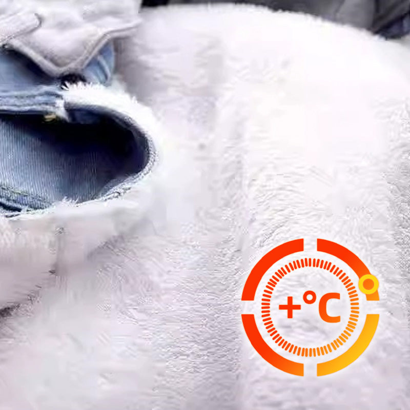 💥Hot Sale🎉Women's Removable Hooded Short Denim Jacket