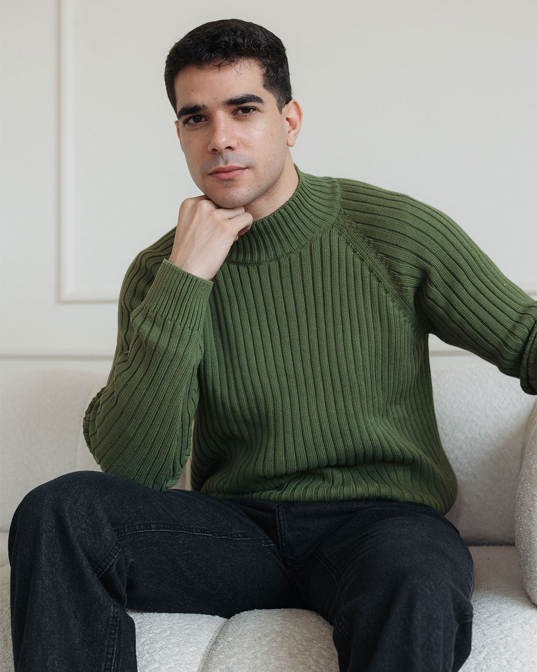 Half Neck Men Pullover